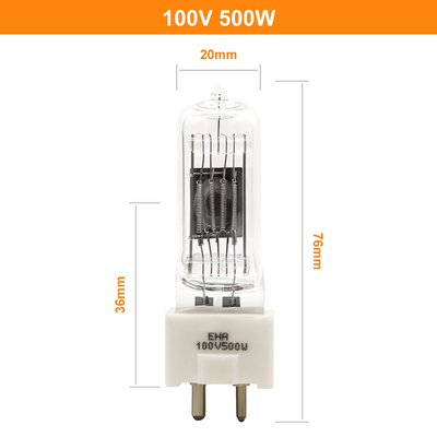 100V 500w কোয়ার্টজ বাল্ব G22 মাইক্রোস্কোপ ল্যাম্প বাল্ব মাইক্রোস্কোপ লাইট বাল্ব প্রতিস্থাপন