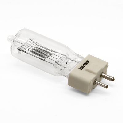 GY9.5 230V 650W হ্যালোজেন সার্চলাইট ল্যাম্প এসি রিফ্লেক্টর থিয়েটার প্রজেক্টর বাল্ব