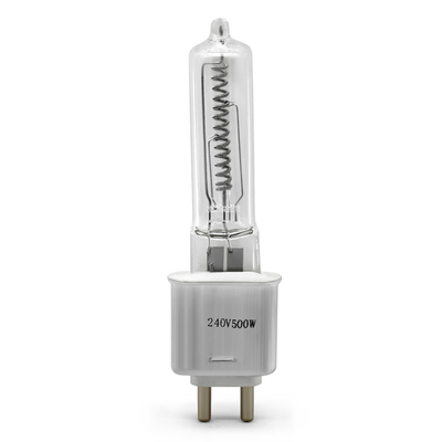 240V 500 ওয়াট কোয়ার্টজ হ্যালোজেন বাল্ব লুমেনস হাই G9.5 ইনফ্রারেড হিটিং থিয়েটার টিভি ভিডিও