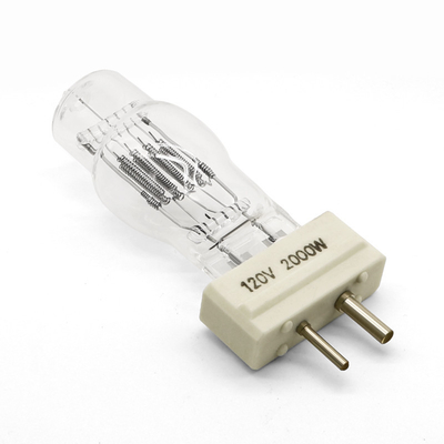 GY16 2000Watt 120V কোয়ার্টজ টাংস্টেন হ্যালোজেন ল্যাম্প স্টুডিও শিপ ফ্লাডলাইট সুইপিং লাইট
