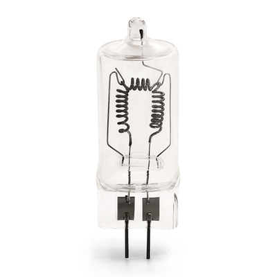 230V 1000w কোয়ার্টজ হ্যালোজেন বাল্ব ডিসপ্লে অপটিক GX6.35 বেস ফটোগ্রাফিক ল্যাম্প