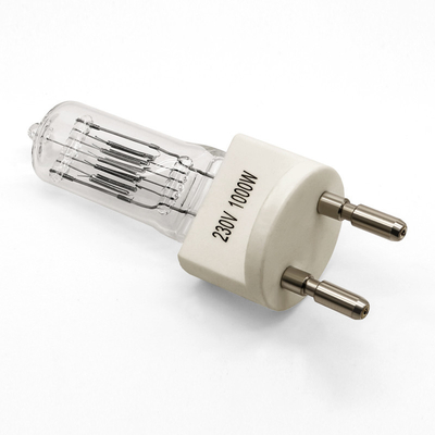 লাল ইনফ্রারেড হ্যালোজেন বাল্ব 1000W 230V কোয়ার্টজ Ir ল্যাম্প G9.5 25000 লুমেন