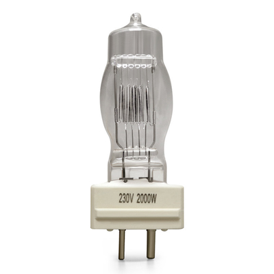 Ge Cp43 230v 2000w Gy16 ল্যাম্প কোয়ার্টজ টংস্টেন হ্যালোজেন লাইট বাল্ব