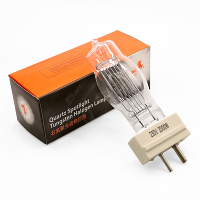 Ge Cp43 230v 2000w Gy16 ল্যাম্প কোয়ার্টজ টংস্টেন হ্যালোজেন লাইট বাল্ব