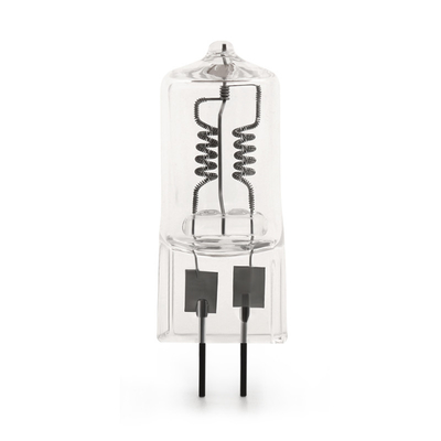 GX6.35 হ্যালোজেন ডিসপ্লে অপটিক ল্যাম্প 350W 75V ফ্ল্যাশ বাল্ব স্টেজ মাইক্রোস্কোপ লাইট