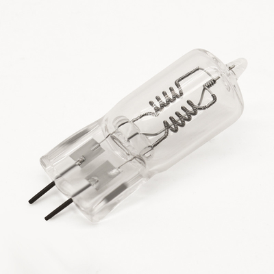 GX6.35 হ্যালোজেন ডিসপ্লে অপটিক ল্যাম্প 350W 75V ফ্ল্যাশ বাল্ব স্টেজ মাইক্রোস্কোপ লাইট