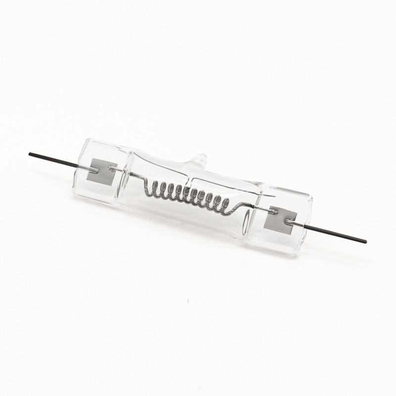 120V 500 ওয়াট কোয়ার্টজ হ্যালোজেন বাল্ব থিয়েটার ডাবল এন্ডেড টংস্টেন হ্যালোজেন ল্যাম্প