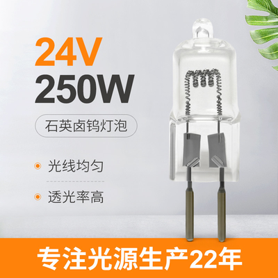 24v 250w হ্যালোজেন বাল্ব LED প্রতিস্থাপন জপমালা ক্রিস্টাল ল্যাম্প সার্জারি ছায়াহীন